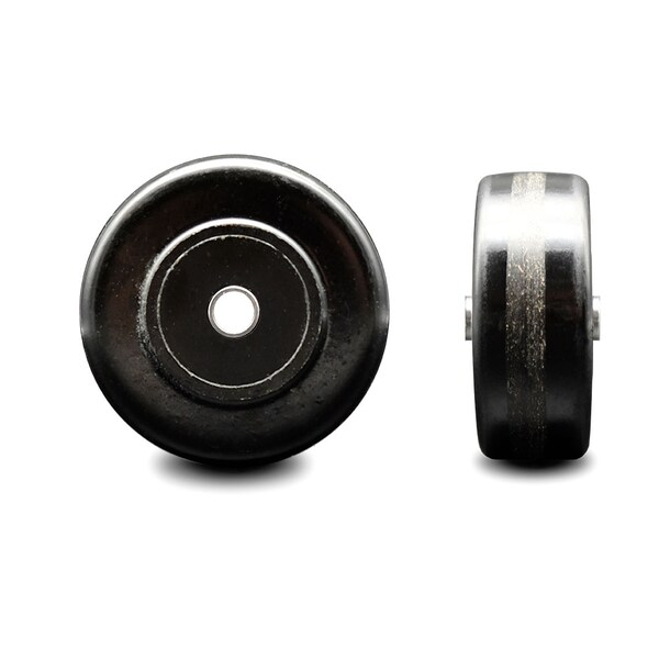 SCC - 3.25" Phenolic Wheel Only - 3/8" Bore - 600 lbs Capacity